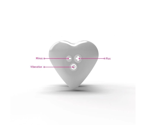 Mystim - Hearts Desire Lay-On Vibrator Rose