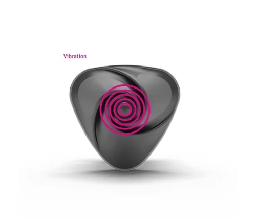 Mystim - Hearts Desire eStim Lay-On Vibrator Black
