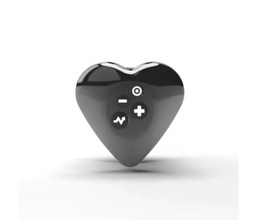 Mystim - Hearts Desire eStim Lay-On Vibrator Black