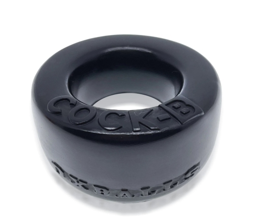 Oxballs COCK-B Comfort Silicone Ring Black, Ergonomic, 66mm Length
