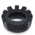 Oxballs Cock-Lug Silicone Comfort Ring Black 33 mm Handcrafted USA