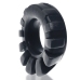 Oxballs Cock-Lug Silicone Comfort Ring Black 33 mm Handcrafted USA