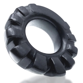 Oxballs Cock-Lug Silicone Comfort Ring Black 33 mm Handcrafted USA