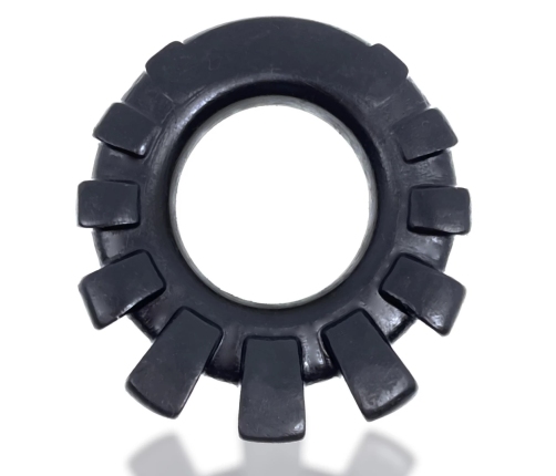 Oxballs Cock-Lug Silicone Comfort Ring Black 33 mm Handcrafted USA