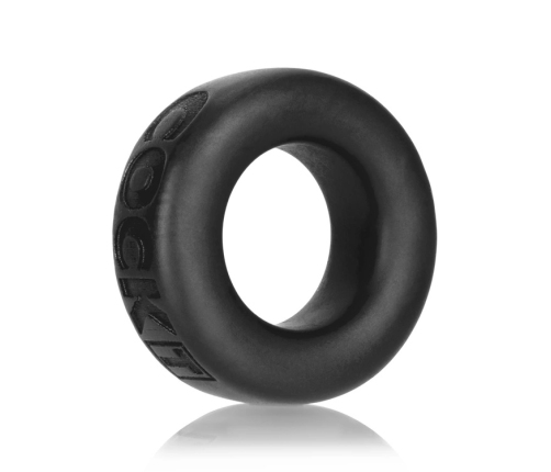 Oxballs Cock-T Silicone Ring Black - Flexible Anatomical Design
