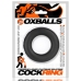 Oxballs Cock-T Silicone Ring Black - Flexible Anatomical Design