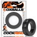 Oxballs Pig-Ring Platinum Silicone Black Intimate Ring 3.5cm