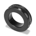 Oxballs Pig-Ring Platinum Silicone Black Intimate Ring 3.5cm