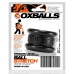 Oxballs Neo Short Anatomical Silicone Ring Black 1.25”