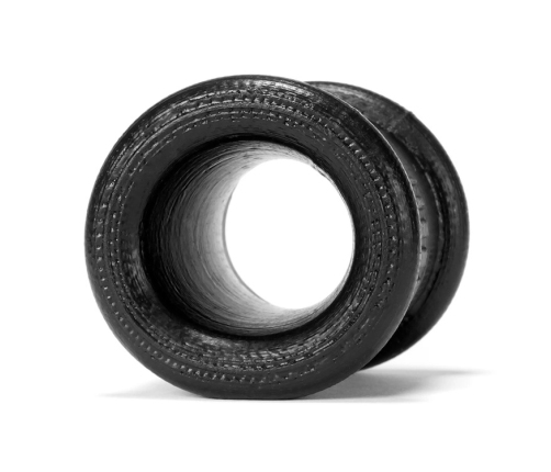 Oxballs Neo Tall Silicone Anatomical Ballstretcher Black 2-Inch