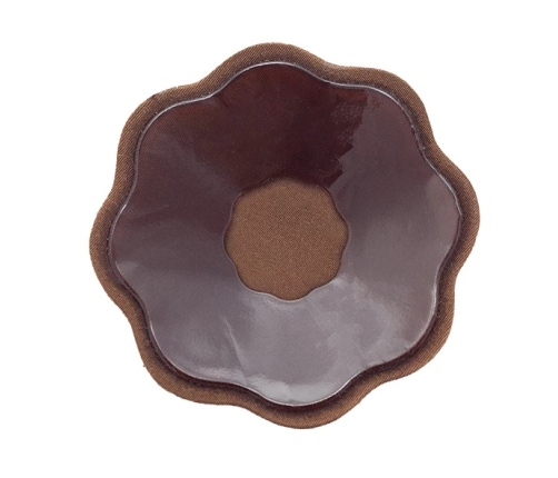 Bye Bra - Fabric Nipple Covers One-Size Brown