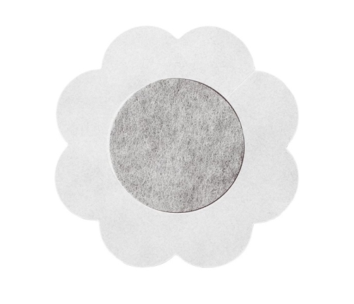 Bye Bra Breast Lift Tape & Satin Covers Brown A-C | Hypoallergenic Kit