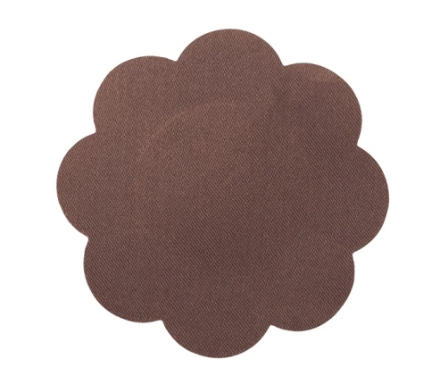 Bye Bra - Breast Lift Tape + Satin Nipple Covers Brown F-H