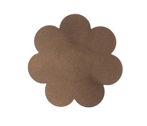 Bye Bra Body Tape 6.5cm x 5m & Satin Covers Brown - Wide, Waterproof, One Size