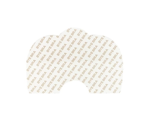 Bye Bra - Breast Lift Tape + Silicone Nipple Covers Brown F-H