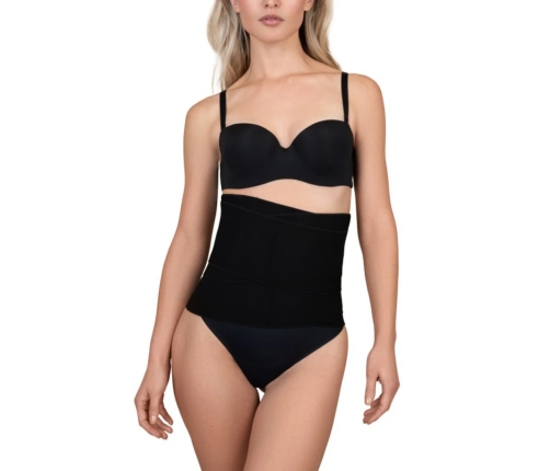 Bye Bra Perfect Shape Adjustable Waist Wrap 4m One Size Black