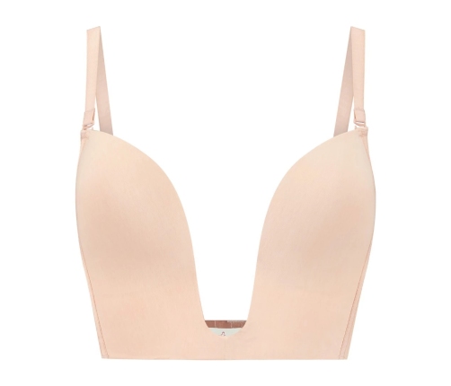 Bye Bra - Ultra Plunge Bra Beige S