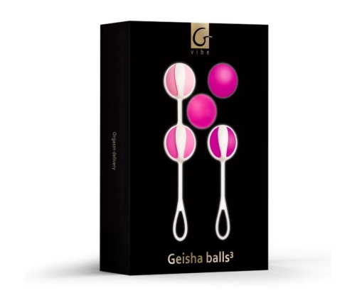 Gvibe Geisha Balls 3 Sugar Pink - Modular Weighted Exercise System