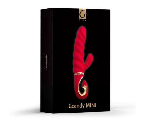 Gvibe Gcandy Mini Chili Coral - Dual Motor Intimate Massage Device 19 cm