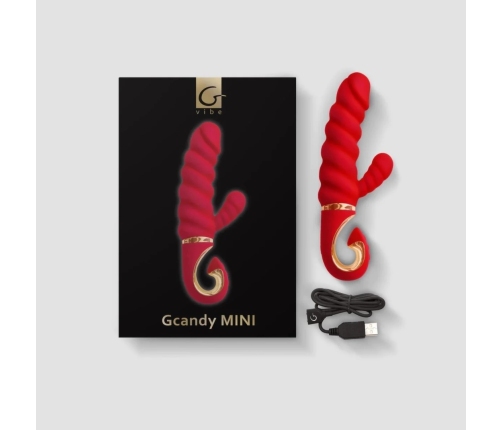 Gvibe Gcandy Mini Chili Coral - Dual Motor Intimate Massage Device 19 cm