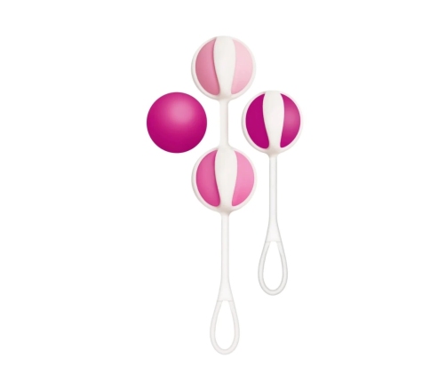 Gvibe Geisha Balls Mini - Compact Weighted Exercise System, Pink
