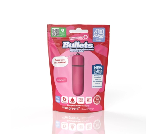The Screaming O - 4B Bullet Strawberry