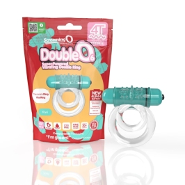 The Screaming O 4T DoubleO 6 Kiwi Vibrating Dual Ring Eco Packaging The Screaming O 4T DoubleO 6 Kiwi Vibrating Dual Ring Eco Packaging