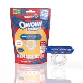 The Screaming O 4B OWow Blueberry Ring - 5-Speed, Waterproof, Eco Packaging The Screaming O 4B OWow Blueberry Ring - 5-Speed, Waterproof, Eco Packaging