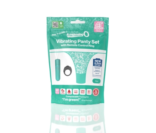 The Screaming O My Secret 4T Panty Vibe Kiwi - Remote Silicone System