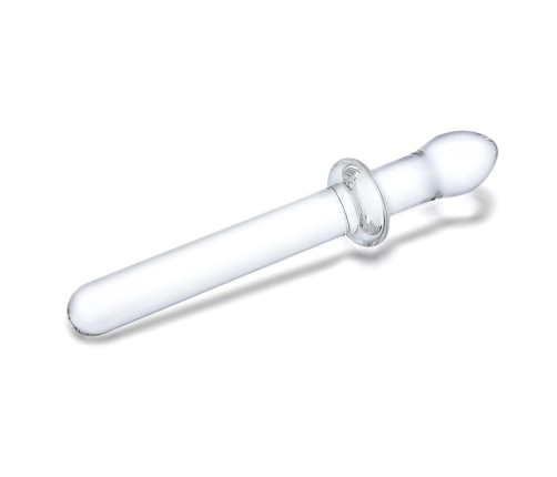 Glas Classic Smooth Dual-Ended Glass Massager Transparent 20 cm