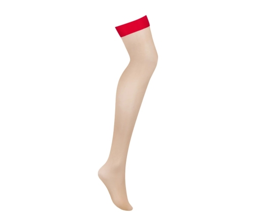 Obsessive - S814 Stockings Red S/M