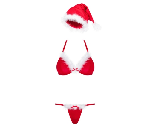 Obsessive Santastic Festive 3-Piece Set S/M - Holiday Edition