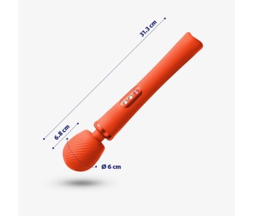 Fun Factory - Vim Weighted Rumble Wand Sunrise Orange