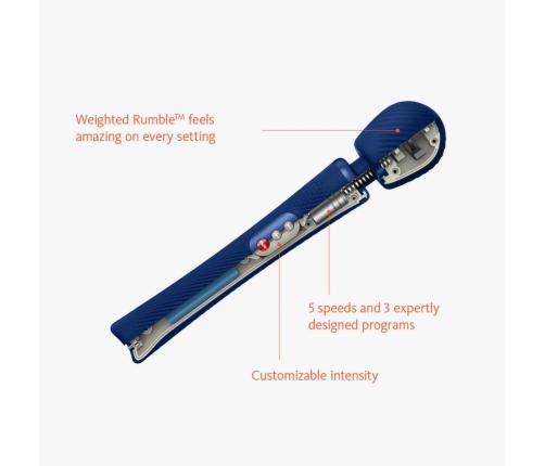 Fun Factory - Vim Weighted Rumble Wand Midnight Blue