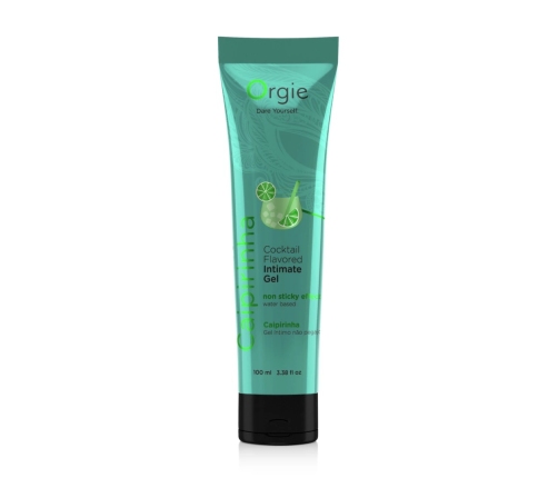 Orgie Lube Tube Caipirinha Aroma Water-Based Gel 100ml