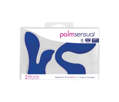 PalmPower - Wand Massager Attachments PalmSensual Blue