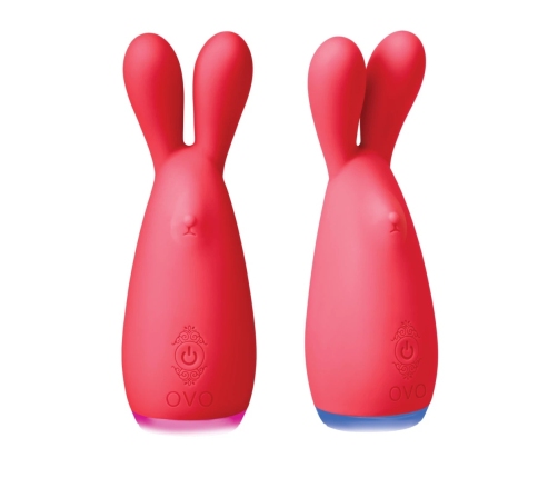 OVO NER Intimate Vibrating Device Silicone Pink USB Rechargeable