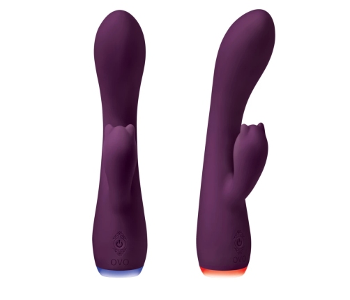 Ovo Beacon Dual-Motor Intimate Machine, Silicone, LED, USB, Pink