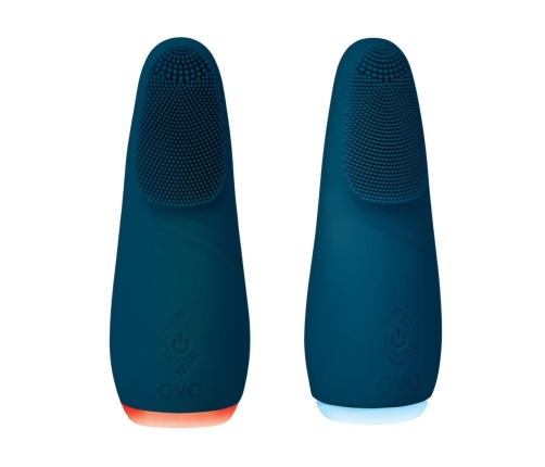 OVO Kiran Lay-On Massager Vibrator Silicone, 9 Modes, LED, Warming, Pink