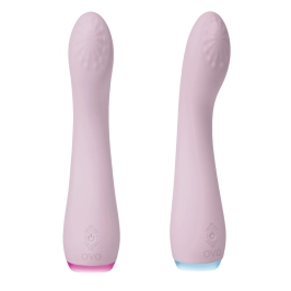 OVO CIANA Vibrator - 9 Modes, 7 LED Colors, Body-Safe Silicone