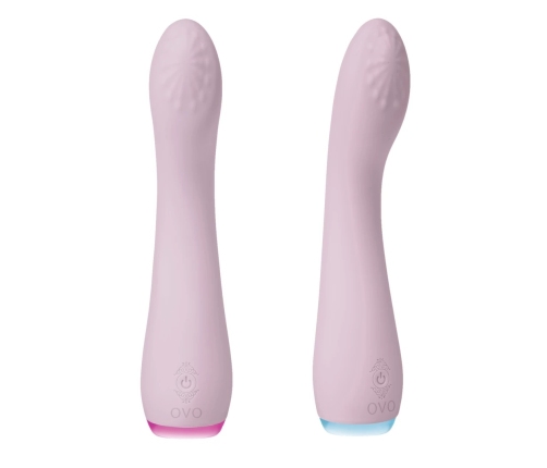 OVO CIANA Vibrator - 9 Modes, 7 LED Colors, Body-Safe Silicone