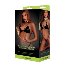 Whipsmart Glow in the Dark Adjustable Collar & Leash Set