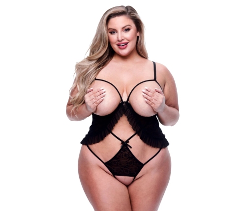 Baci - Peek-a-boo Criss-cross Teddy Queen