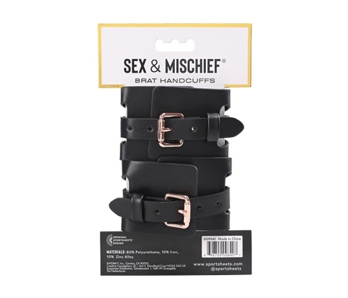 Sportsheets - Sex & Mischief Brat handcuffs