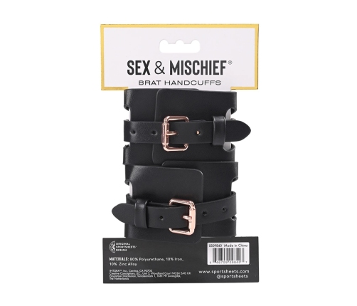 Sportsheets - Sex & Mischief Brat handcuffs