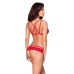 Obsessive - 860-SET-3 2-pcs set red L/XL