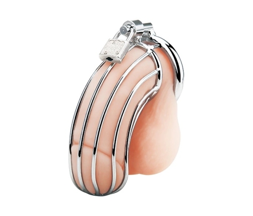 Blueline Prisoner Stainless Steel Chastity Device with Lock System