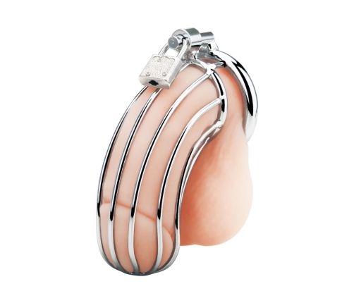 Blueline Prisoner Stainless Steel Chastity Device with Lock System