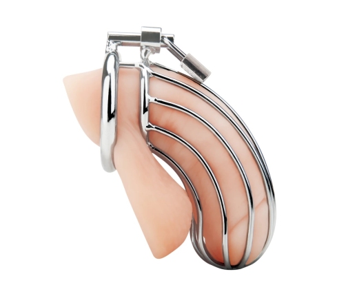 Blueline Prisoner Stainless Steel Chastity Device with Lock System