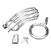 Blueline Prisoner Stainless Steel Chastity Device with Lock System